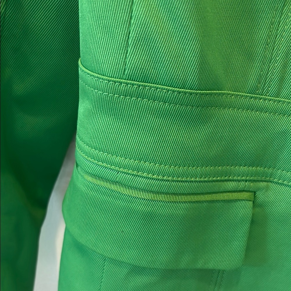 Green Women's Blazer - Picture 3 of 7